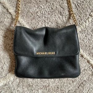 Michael Kors Black leather purse